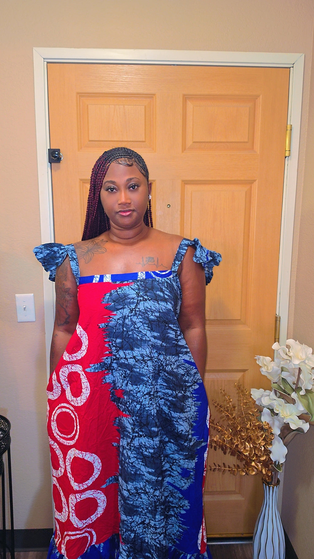 African print Maxx dresses