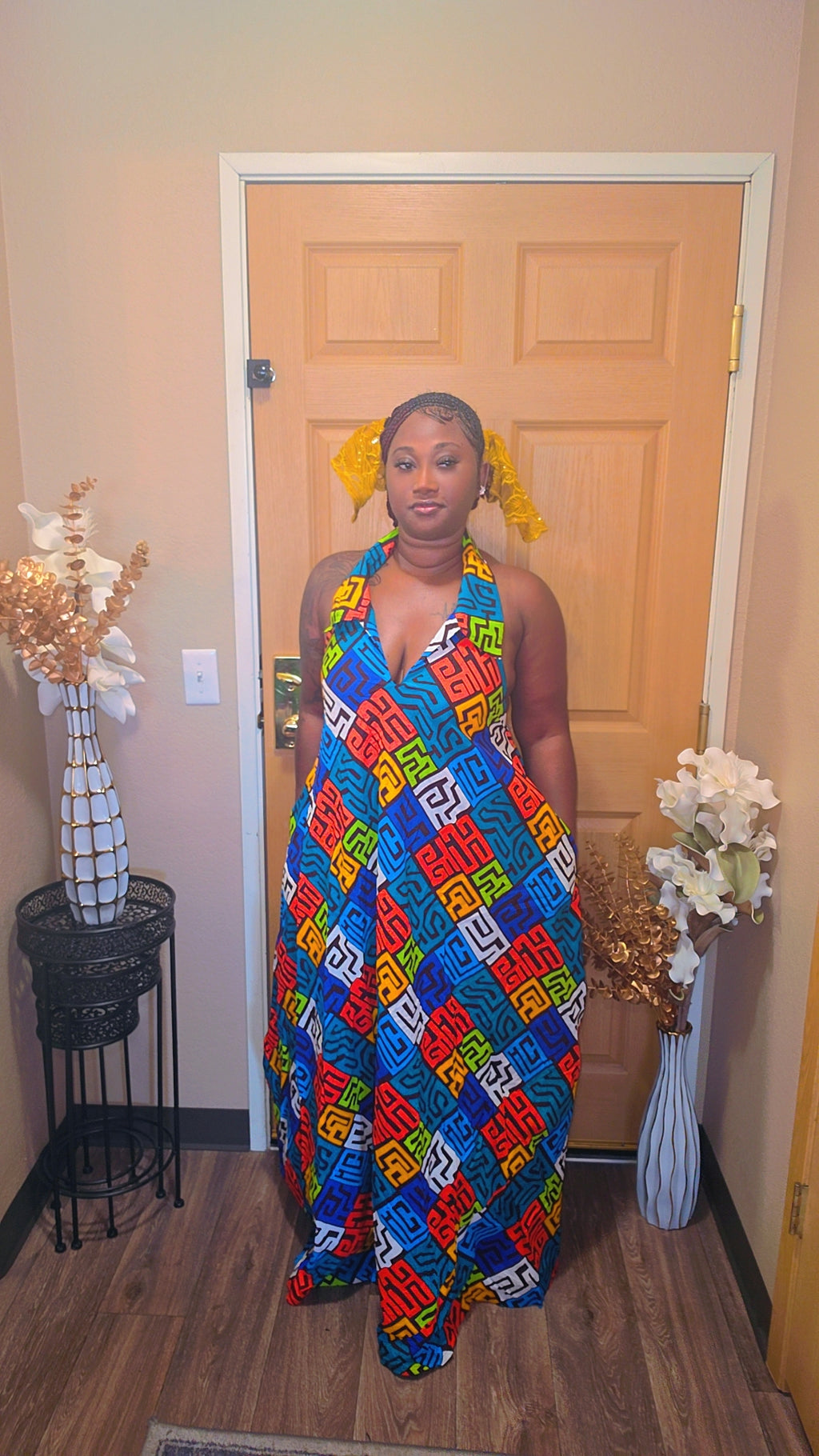 African print Maxx dresses