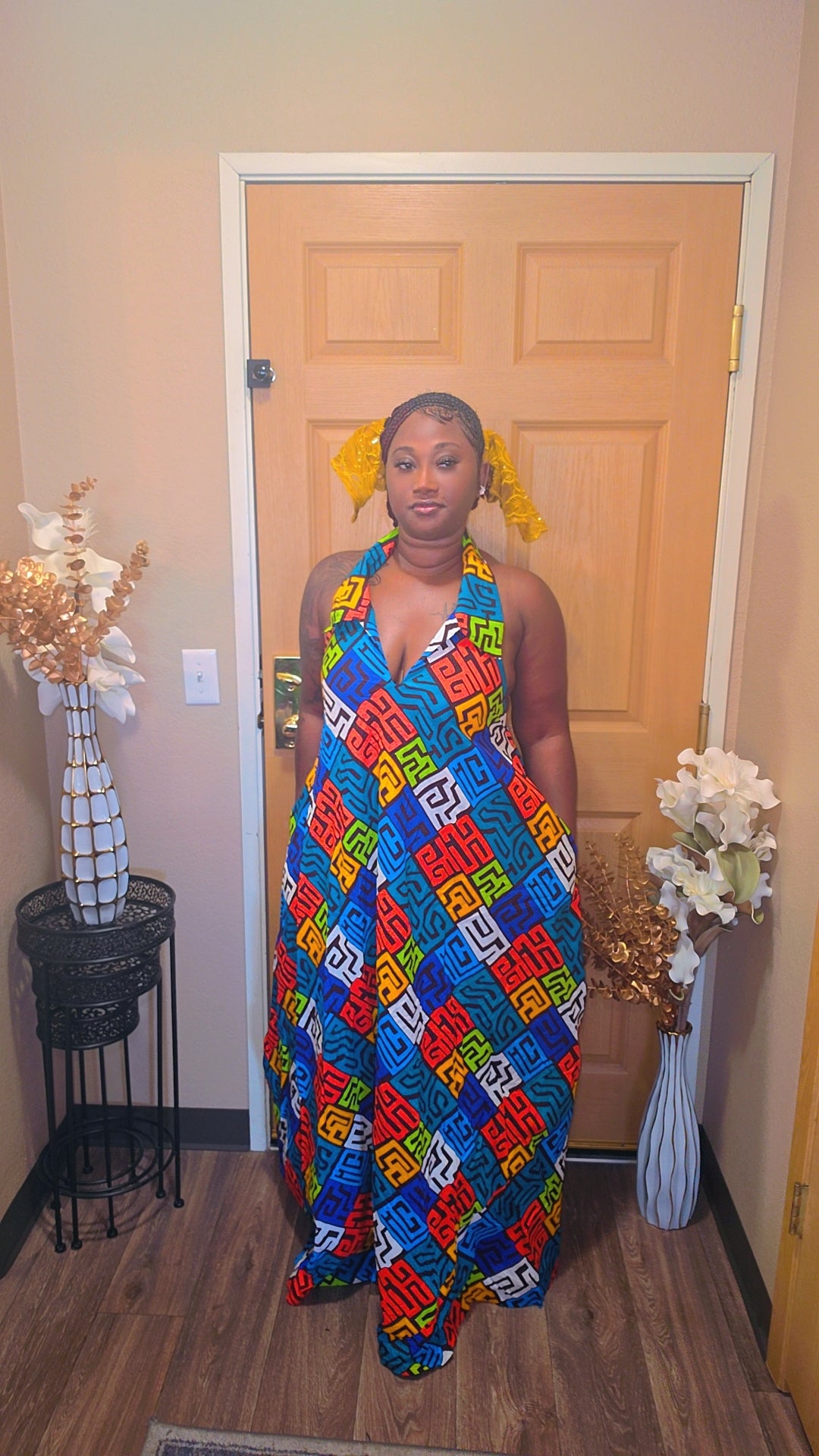 African print Maxx dresses