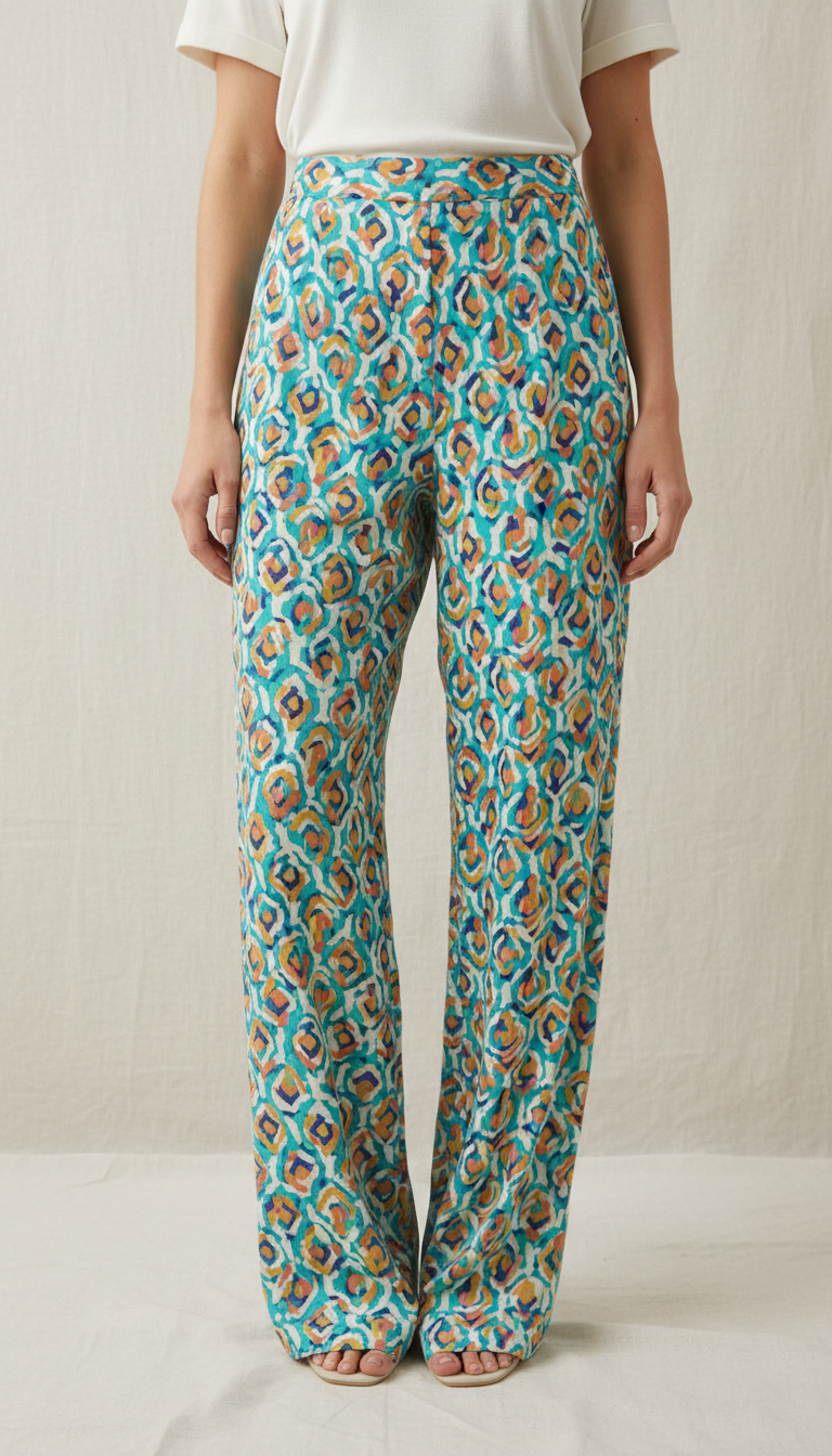 Slim-Fit Afrocentric Joggers